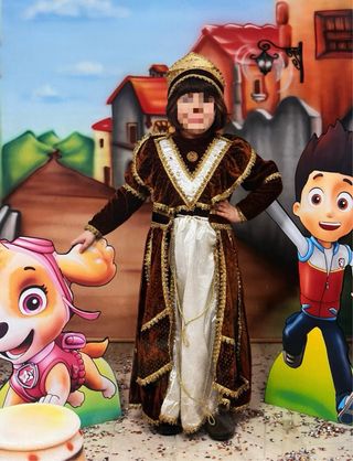 Vestito di Carnevale da Marchesina di Spagna