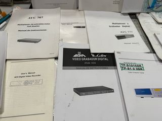 Pack manuales y software videograbador