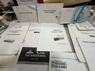 Pack manuales y software videograbador