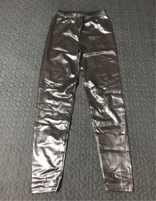 Leggings plateado