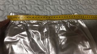Leggings plateado
