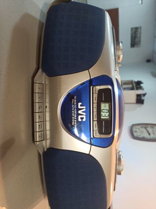Radiocaset CD jvc