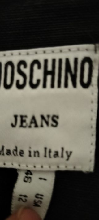 Vestido vaquero, Vintage. Marca Moschino. Alta cos
