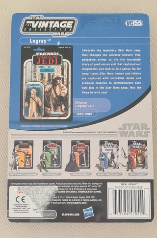 STAR WARS VC55 LOGRAY (EWOK MEDICINE MAN) UNPUNCHE