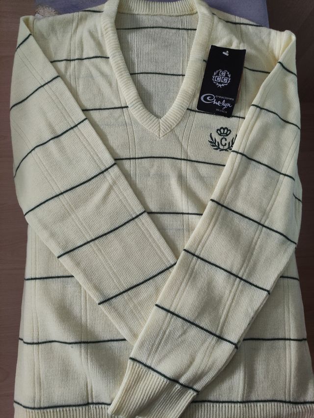 Cárdigan punto vintage años 60