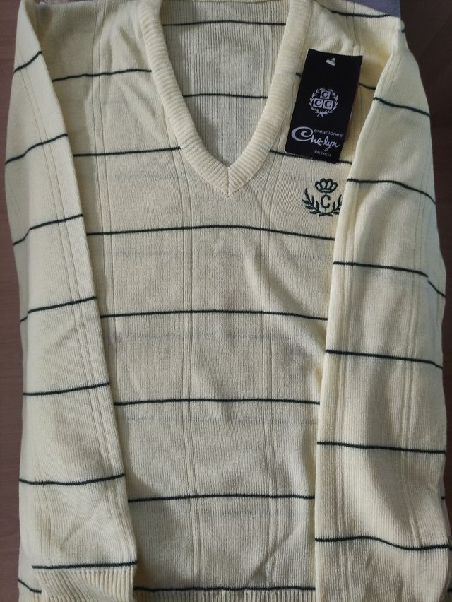 Cárdigan punto vintage años 60