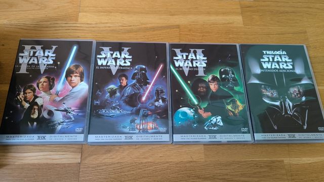 Trilogía Star Wars (DVD)
