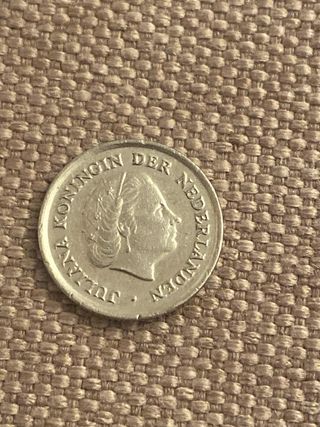 Moneta 10 cents olandesi 1974