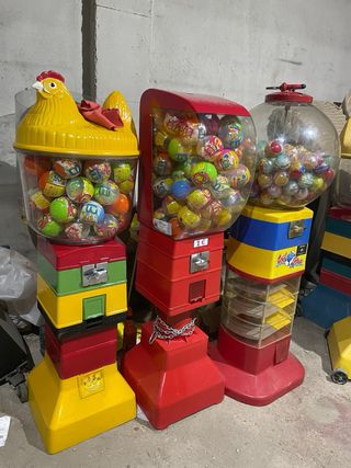 Dianas Futbolines expendedoras