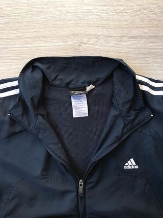 Chaqueta Vintage Adidas Azul XL