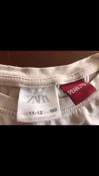Camiseta niña Zara