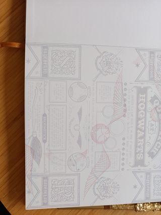 Libreta Hogwarts. Harry Potter 