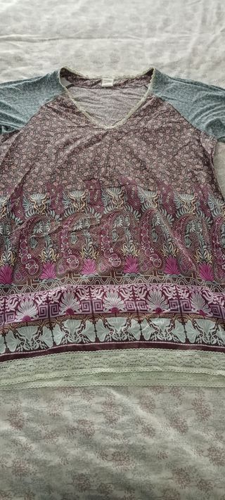 Blusón y legging premamá