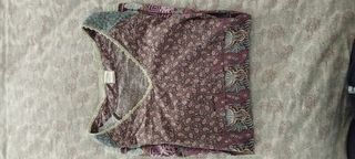 Blusón y legging premamá