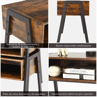 Comodini o tavolini in stile industriale