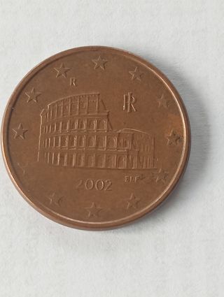 5 cent euro Italia 2002 