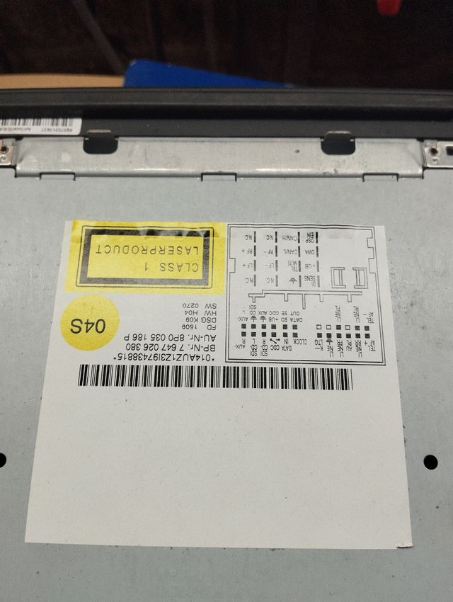 Radio original Audi 2Din