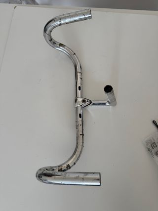 Manubrio bici da corsa vintage 3t Paris Roubaix 1”