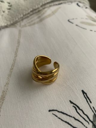 Anillo baño de oro 