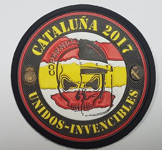 Parche PVC “OPERACIÓN COPERNICO” CATALUNYA 2017