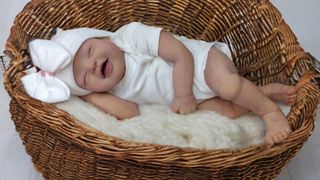 Bebé reborn de silicona parcial