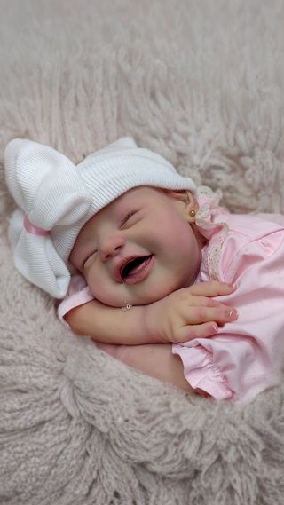 Bebé reborn de silicona parcial