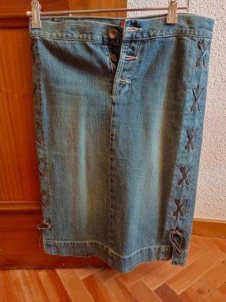 Falda vaquera Pepe Jenas. Talla M. Mujer