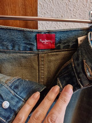 Falda vaquera Pepe Jenas. Talla M. Mujer