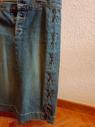 Falda vaquera Pepe Jenas. Talla M. Mujer