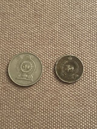 Set monete Sri Lanka