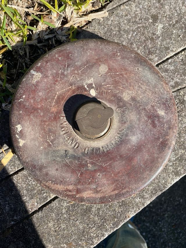 Antiguedad. Rastro. Cinta metrica 