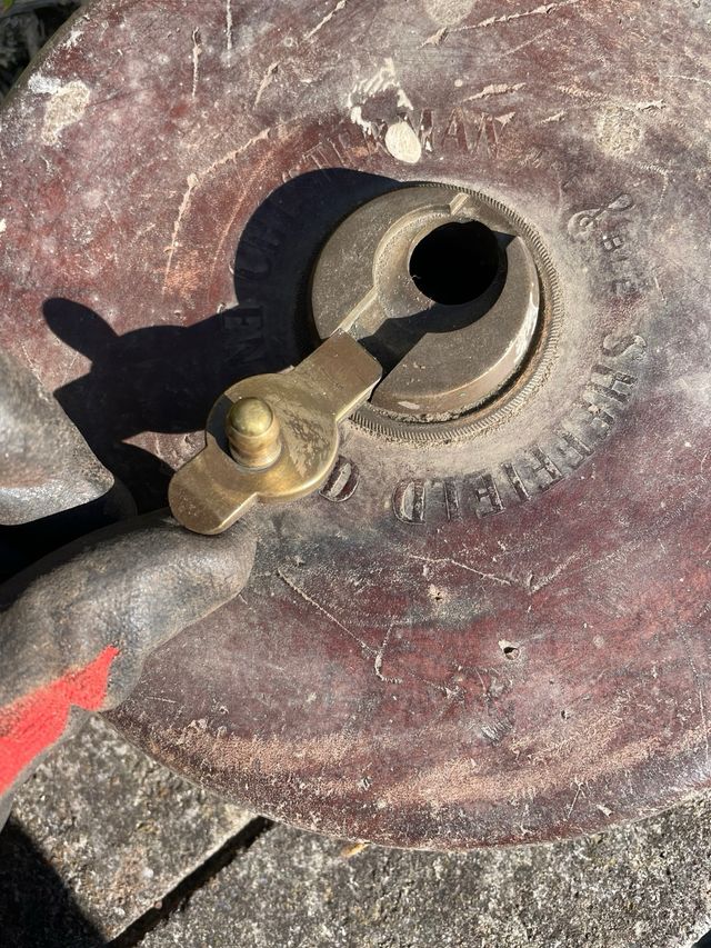 Antiguedad. Rastro. Cinta metrica 