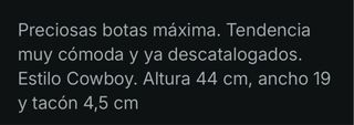 botas altas camperas