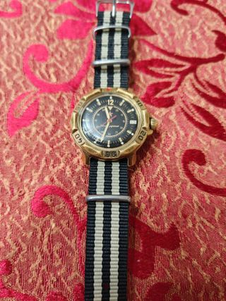 Reloj Mecánico vintage Vostok Komandirskie URSS