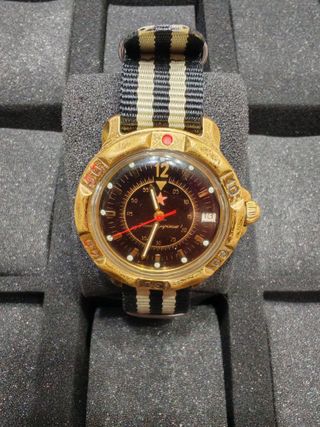 Reloj Mecánico vintage Vostok Komandirskie URSS