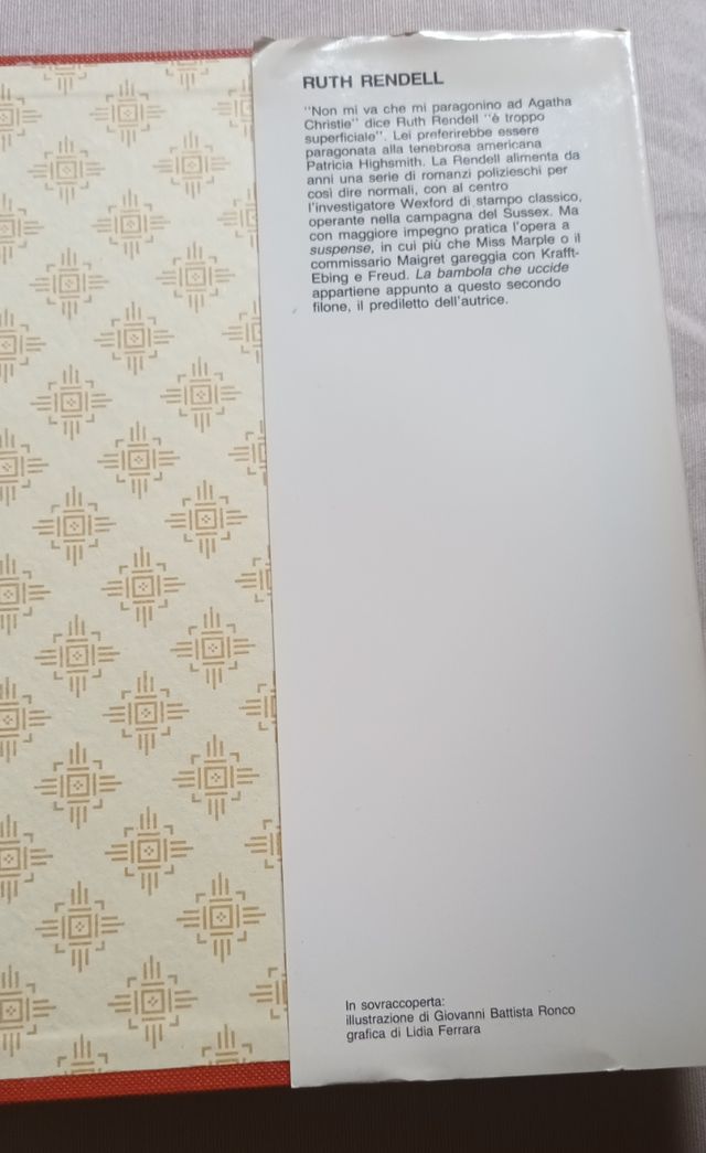 Libro "La bambola che uccide" Ruth Rendell
