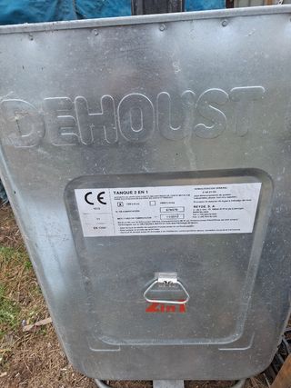 Depósito homologado de gassoill 700 l