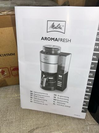 Cafetera MELITTA de goteo con molinillo