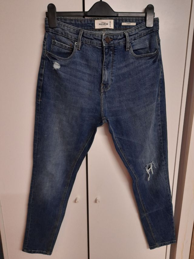 Pantalón vaquero elástico hombre