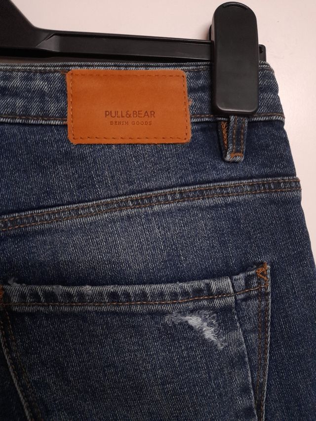 Pantalón vaquero elástico hombre