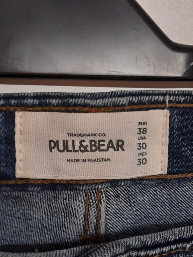 Pantalón vaquero elástico hombre