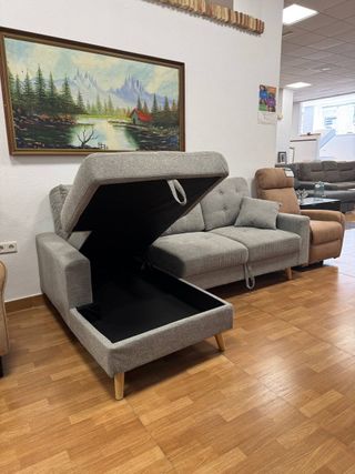 SOFA CHAISE LONGUE - CAMA NUEVO