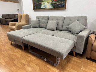 SOFA CHAISE LONGUE - CAMA NUEVO