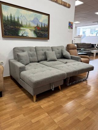 SOFA CHAISE LONGUE - CAMA NUEVO