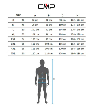 Pantalón Esquí CMP talla 56 XXL Clima Protect