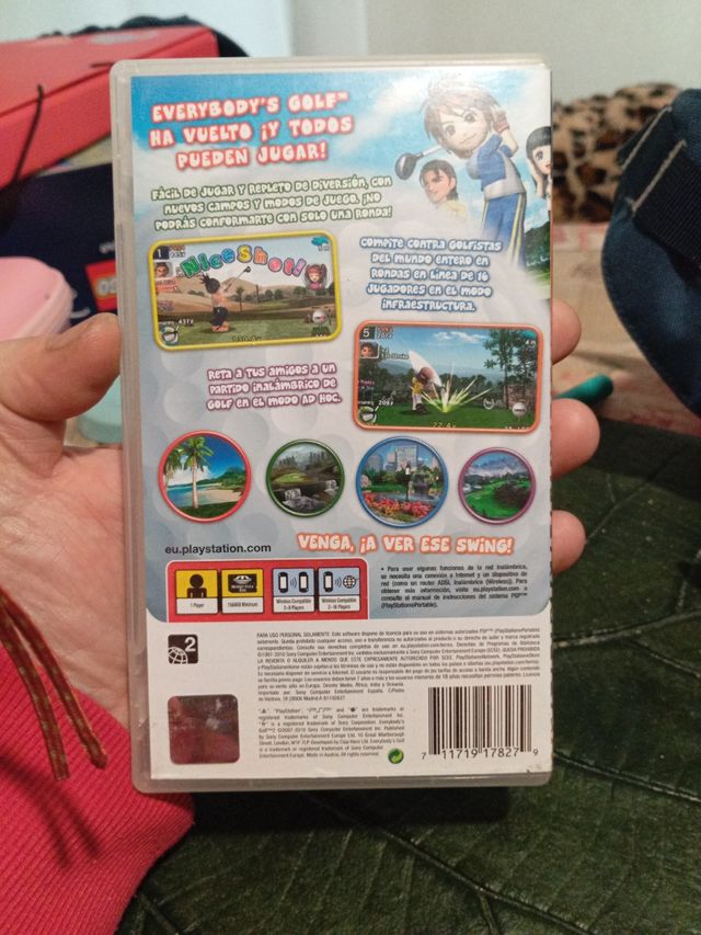 Juego de psp everybody golf 2