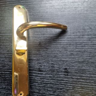 Manecillas puerta laton macizo