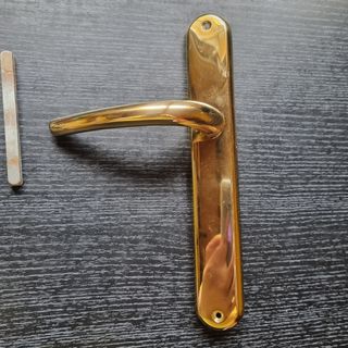 Manecillas puerta laton macizo