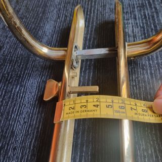 Manecillas puerta laton macizo