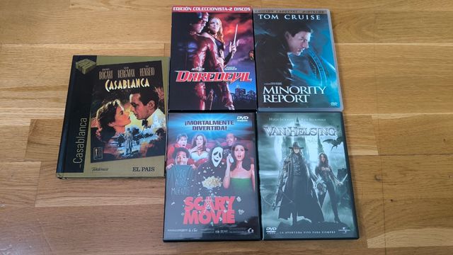 Pack 5 PELÍCULAS DVD